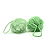 Kit com 2 Esponjas De Banho Decorativas Com Cordão Buetnner - Imagem 3