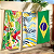 Toalha De Praia Banhão Aveludada Estampada 100% Algodão - Imagem 3