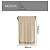 Toalha Banhão Fio Penteado Karsten Orleans 86x150 Algodão - Imagem 3