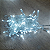 Kit 3 Pisca Pisca 9m 100 Led Branco Frio 8 Funções 127v - Imagem 2