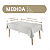 Toalha De Mesa Retangular Celebra Karsten 180 x 220 - Imagem 2