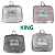 Edredom Plumage King 260 x 280 - 400 Fios Toque de Pluma - Imagem 1