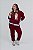 Conjunto Moletom Teddy Bordô - Imagem 2