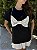 T-shirt Olívia Preta em Laço Off - Imagem 3