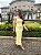Vestido Canelado Tomara que Caia Amarelo Manteiga - Imagem 2