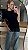 T-shirt Lily Black - Imagem 1