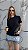 T-shirt Lily Black Off - Imagem 1