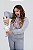 Conjunto Moletom Ursinha Mescla - Imagem 1