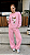 Conjunto Ursinho Rosa - Imagem 1