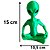 Boneco Alíenigena Extraterrestre Grande Alien - Imagem 2