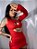 vestido canelado (vermelho) - Imagem 2