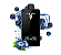 Pod Desc IGNITE V300 Slim - BLUEBERRY ICE - Imagem 1