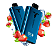 Pod Desc IGNITE V80 BLUE - FROZEN STRAWBERRY - Imagem 1