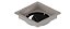 Ralo Oculto Inteligente Quadrado Anti Odor e Anti-Inseto Banheiro 10x10cm ABS RaloDengue - Imagem 3