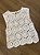 Blusa Crochet Branco - Imagem 1