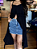 Bata Boho Chic Preta - Imagem 1