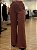 Calça Linho Pantalona Vinho - Imagem 1