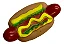 Brinquedo Hot Dog de Vinil Great Pets - Imagem 1