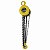 Talha Manual Corrente 0,5 Ton Elevação 5 Mts Ltm-505 Lynus - Imagem 4