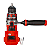 Parafusadeira Furadeira Impacto Einhel 18v Motor Brushless 4513860 - Imagem 4