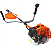 Roçadeira Profissional Vulcan Vr430h 43cc 1,7hp Para Jardim 56549 - Vulcan - Imagem 3