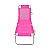 Espreguiçadeira Rosa Reclinável para Sol e Piscina - BEL 414710 - Imagem 1
