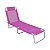 Espreguiçadeira Rosa Reclinável para Sol e Piscina - BEL 414710 - Imagem 10