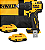 Parafusadeira e Furadeira 1/2 Max Li-Ion Brushless Atomic 20V à Bateria - DeWalt DCD708D2-BR - Imagem 2
