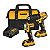 Combo Parafusadeira e Furadeira 1/2" e de Impacto 1/4" 20V Max Brushless - DeWalt - Imagem 1