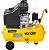 Motocompressor de Ar MCV216 21,6L 127V Portátil e Eficiente 68.28.216.127 Vonder - Imagem 2