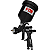 PISTOLA DE PINTURA GRAVIDADE HVLP BICO INOX 1,3MM 600ML - BERLINER  - PDR PRO-557 - Imagem 2