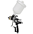 PISTOLA PARA PINTURA HVLP 1,4MM 600ML 29PSI  GLOSS X1 HVLP - BERLINER - ITALCO - Imagem 1