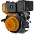 MOTOR ESTACIONÁRIO 7,0HP 4T PARTIDA ELÉTRICA DIESEL ZM70DE -  BERLINER - ZMAX - Imagem 3