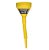 FUNIL DE POLIETILENO 1L COM EXTENSÃO FLEXÍVEL 135MM E 380MM COMPRIMENTO COR AMARELO 2101 - BREMEN - Imagem 3