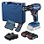FURADEIRA E PARAFUSADEIRA DE IMPACTO GSB 185-LI 18V COM 2 BAT, CARREGADOR, MALETA E 23 ACESSÓRIOS 06019K31E7-000 - BOSCH - Imagem 1