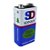 1 caixa de 10 Unidades De Bateria 9v Pilha 6f22m SD - Imagem 2