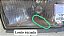 Farol Esquerdo Toyota Hilux Sw4 - 2000 a 2002 - Lente Lisa - Imagem 2