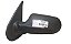 Retrovisor Lado Esquerdo Fiat Palio 2001 a 2003 /Paralelo - Imagem 1