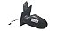 Retrovisor Lado Esquerdo VW Fox 2003 a 2010 Elétrico Metagal - Imagem 1