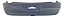 Parachoque Traseiro Volkswagen Gol G3 1999 2000 2001 2002 - Imagem 1
