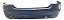 Parachoque Traseiro Ford Focus Sedan 2009 2010 2011 2012 - Imagem 1