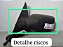 Retrovisor lado Esquerdo ford Escort 1997 a 2002 manual - Imagem 2