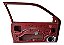 Porta Lado Esquerdo Ford Fiesta 1996 A 2002 2 Pts Detalhe - Imagem 4