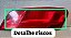 Lanterna Tampa lado Esquerdo Fiat Siena 2006 a 2012 - Imagem 2