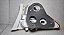 Lanterna Esquerdo Honda New Civic 2007 a 2011/Paralela - Imagem 2