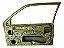 Porta Lado Direito Fiesta/courier 1996 A 2005 2 Pts Detalhe - Imagem 5