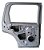 Porta Traseiro Esquerdo Ford Ecosport 2003 A 2012 Detalhe - Imagem 5