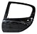 Porta Traseiro Esquerdo Peugeot 206/207 2000 A 2014 Detalhe - Imagem 1