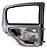 Porta Traseiro Esquerdo Citroen C3 2004 A 2012 Com Detalhe - Imagem 3