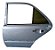 Porta Traseiro Esquerdo Mercedes Benz C180 1998 A 2000 - Imagem 1